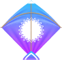Purple Horizon Kite